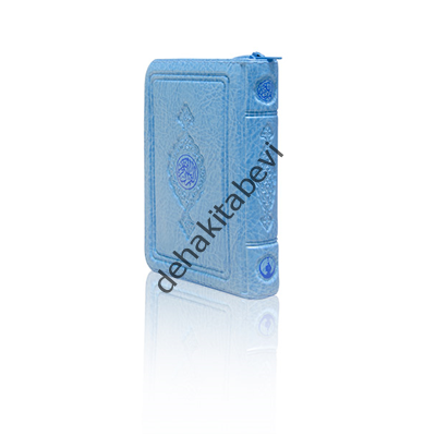 Hayrat Neşriyat  Mavi Renkli Cep Boy K.Kerim (Kılıflı)