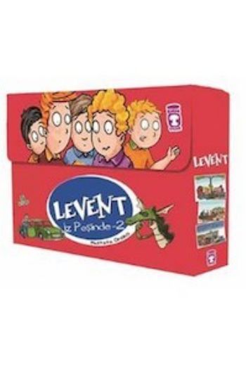 Levent İz Peşinde 2 Set - (5 Kitap), Timaş Çocuk