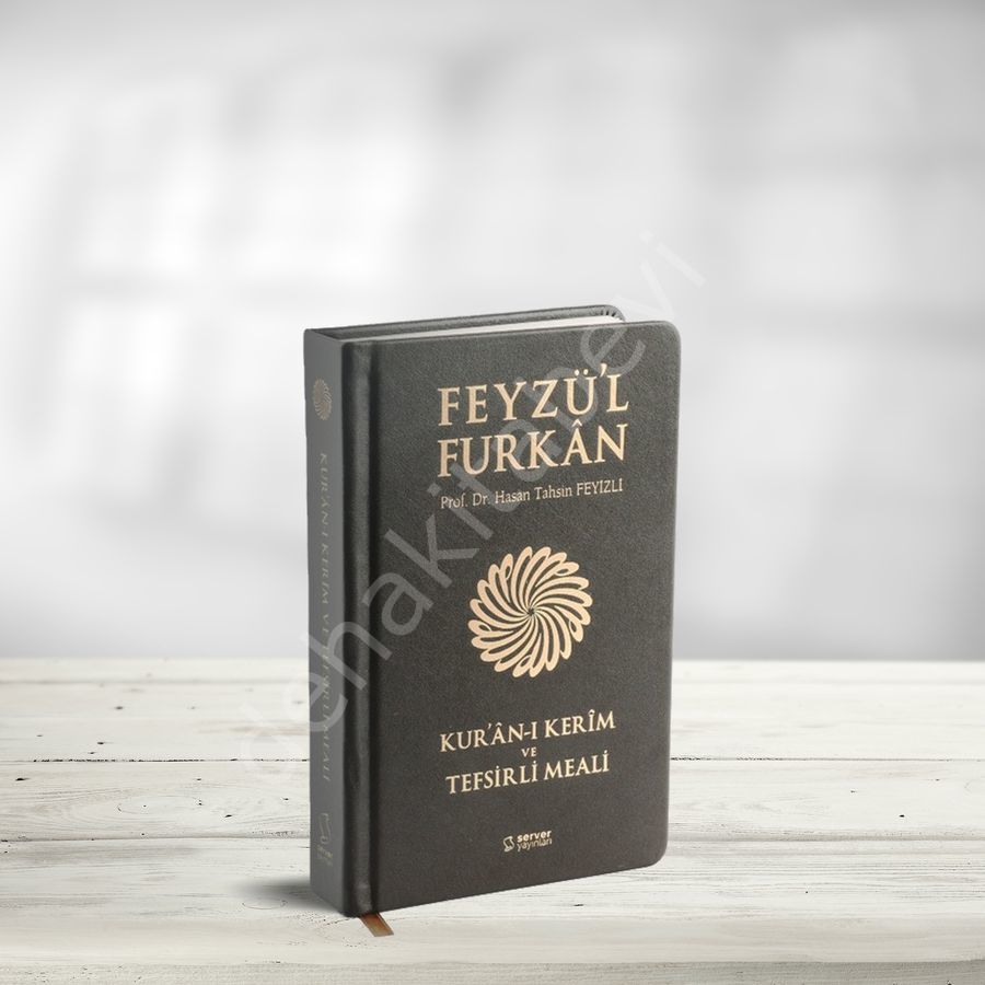Feyzü'l Furkân Kur'ân-ı Kerîm ve Tefsirli Meali - Cep Boy - Deri Cilt