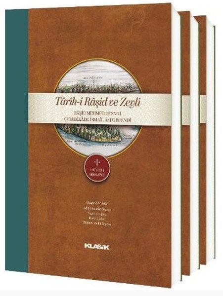 Tarih i Raşid ve Zeyli Raşid Mehmed Efendi Çelebizade İsmail Asım Efendi 3 Cilt Takım Ciltli