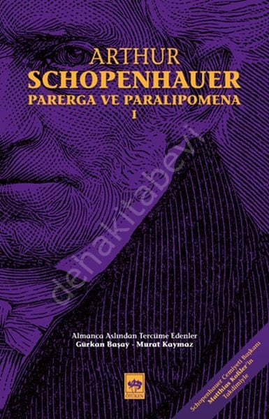 Parerga ve Paralipomena I, Arthur Schopenhauer