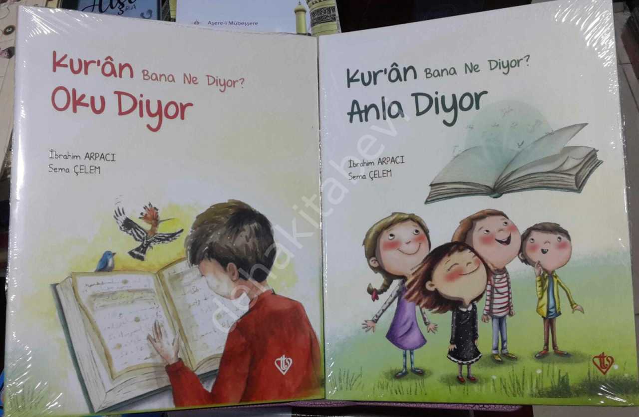 Çocuklar için Kuran Bana Ne Diyor? 2 kitap set