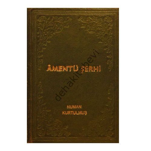 Amentü Şerhi, Numan Kurtulmuş, Salah Bilici